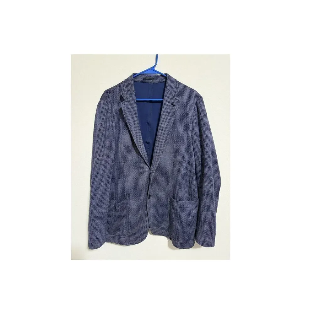 Armani Collezioni Men's Plaid Blazer Size 42